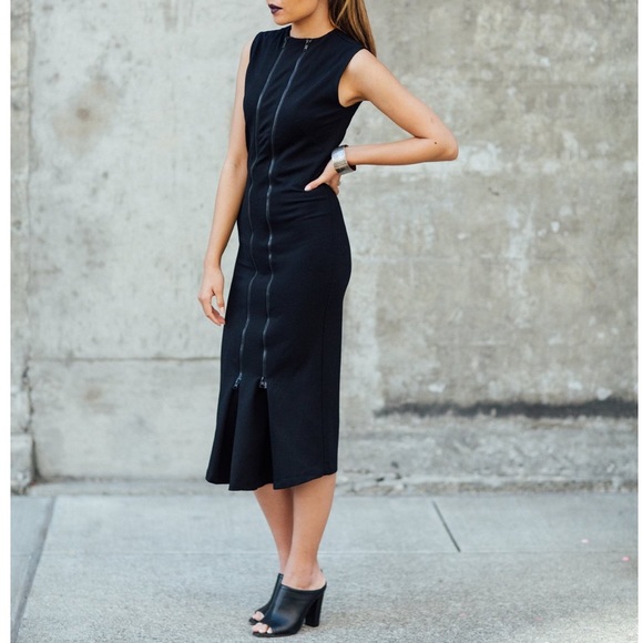 POPPYSEED ZIPPER DRESS SIZE M - Picture 5 of 7